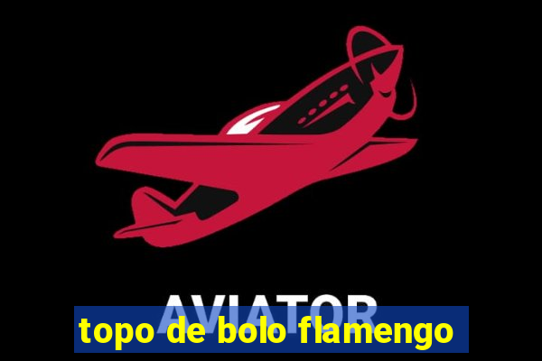 topo de bolo flamengo